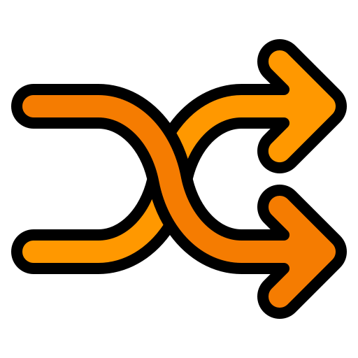 Shuffle arrow